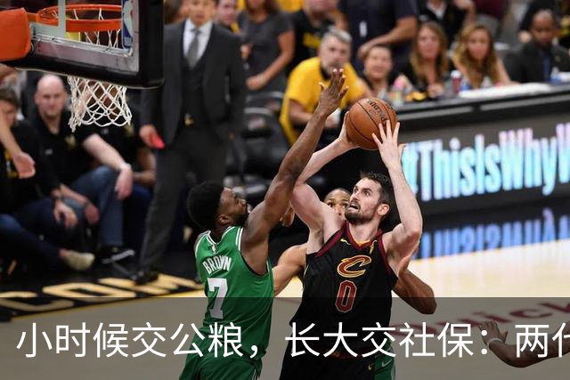 小时候交公粮，长大交社保：两代人的账，其实是一本账
